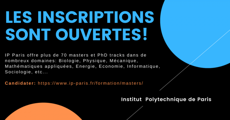 Masters IP Paris : inscriptions ouvertes