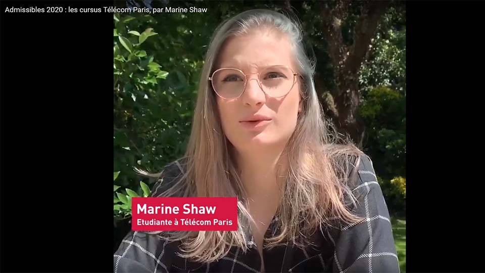 Admissibles : vidéo Marine Shaw