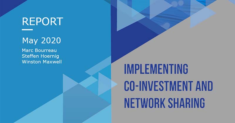 Co-investment & sharing : report