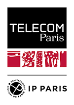 Logotype Télécom Paris (150 pixels de large)