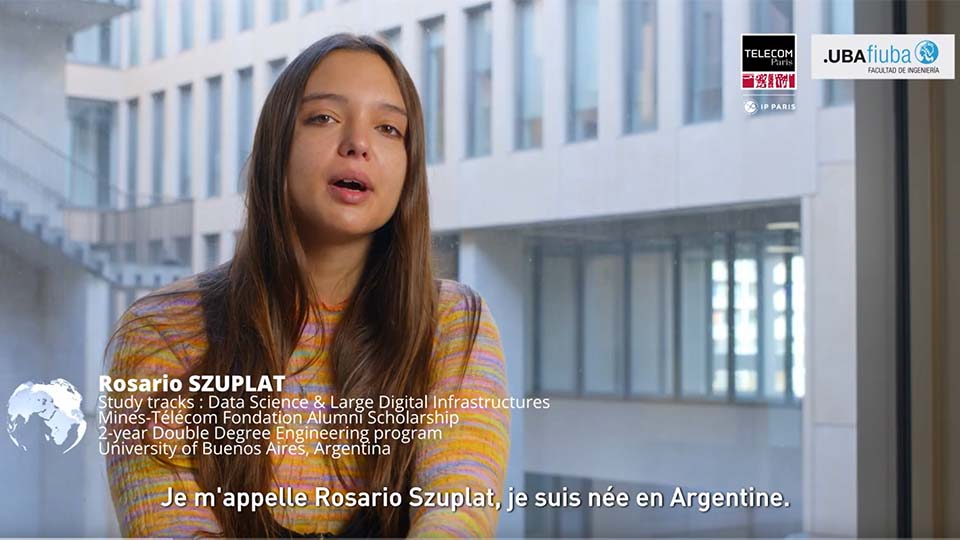 Rosario Szuplat, Argentine (élève internationale, vidéo)