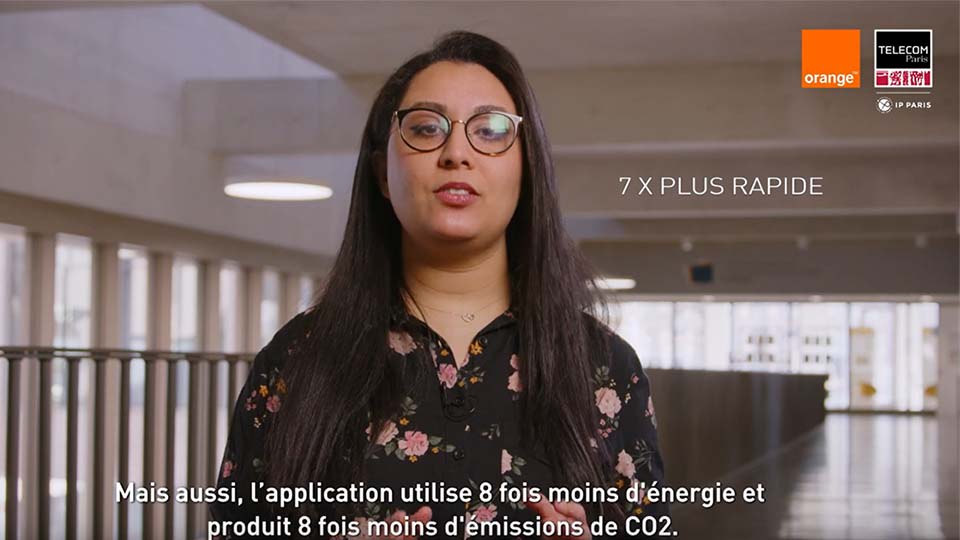 Hela Najeh, candidate Télécom Paris au prix FMT meilleur stage (vidéo)