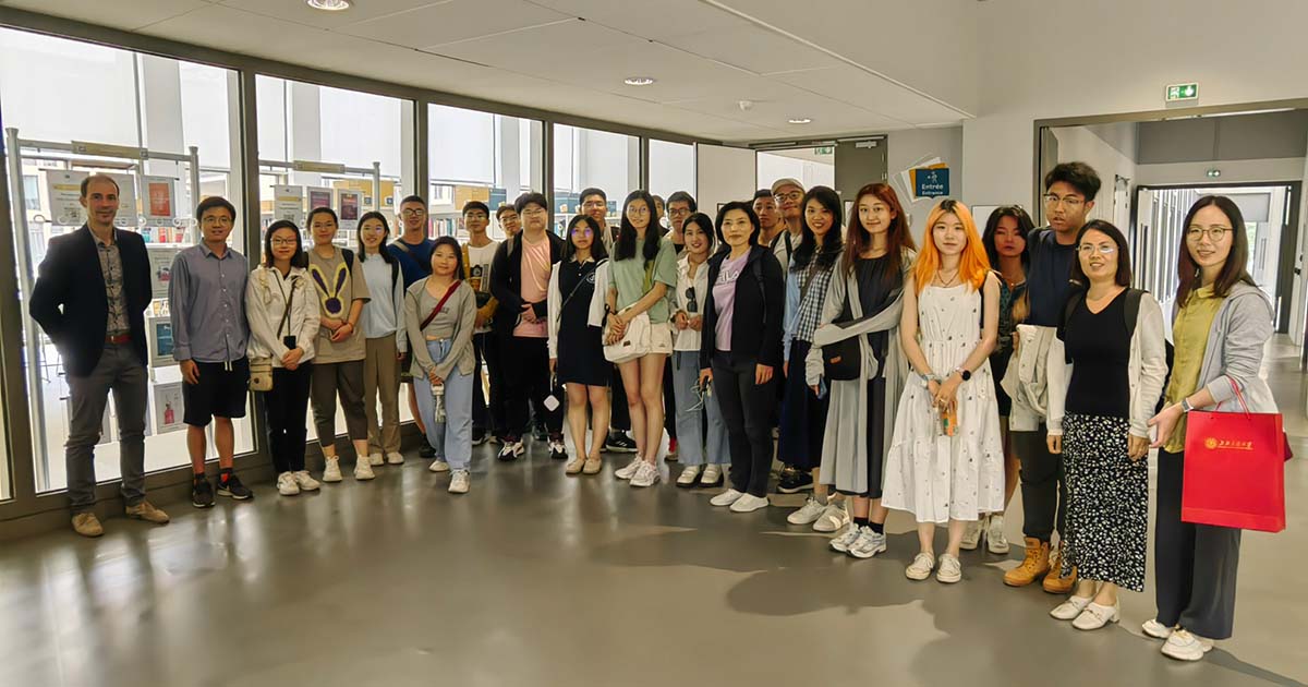 Visit by a student delegation from Shanghai Jiao Tong University (SJTU)