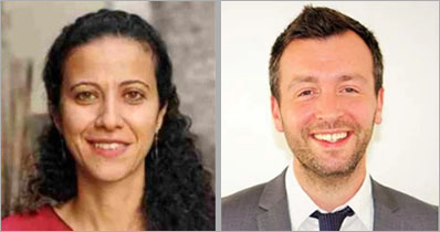 Marianne Boulés & Thomas Houy (source LinkedIn, Newstank et al.)