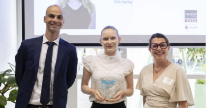 Anna Ramfel 3e prix du meilleur apprentissage de la Fondation Mines-Télécom